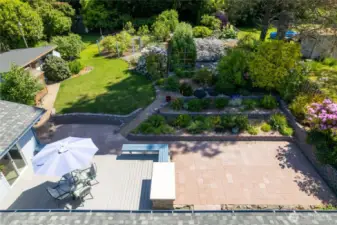 Host unforgettable gatherings or simply unwind in style on the expansive Trex deck and entertainment sized patio—perfectly designed for outdoor entertaining.