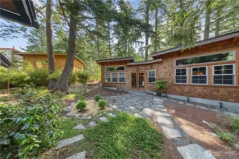Guest House, Garage and Shed
