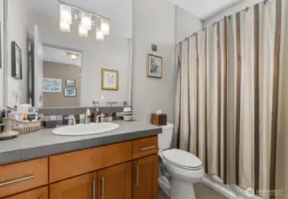 2nd Bathroom with 3/4 bath.