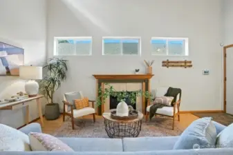 gas fire place