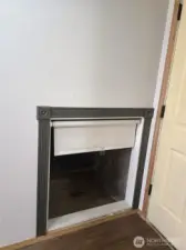Under stairs storage
