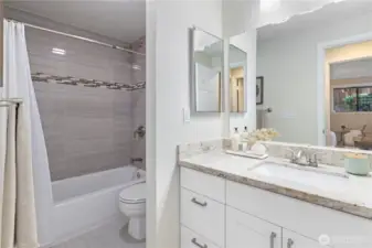 Updated bathroom