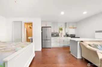 Move-in ready studio while you renovate!