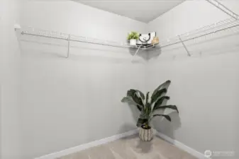 Primary Walk-In Closet