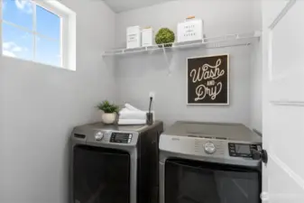 Upstairs Laundry Room