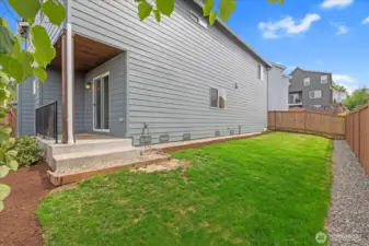 Fully Fenced, Low Maintenance Backyard