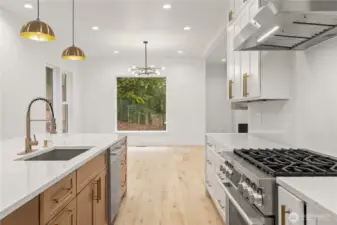 Kitchen Looking into Dining Room