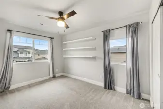 Another view of the guest bedroom.