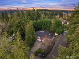 Street Aerial of Home