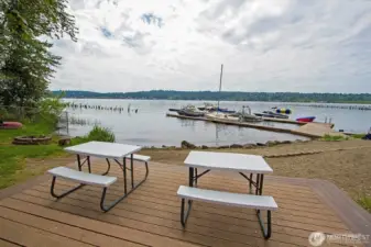 Community Beach on Lake Sammamish