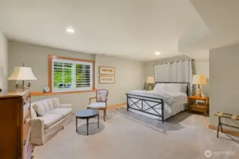 2nd downstairs bedroom is very spacious