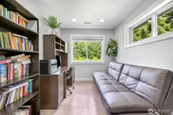 Upstairs office