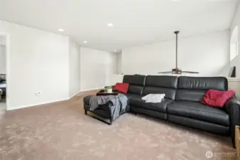 TV/Game room or play space.
