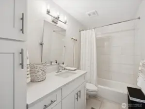 Full bath on main floor
