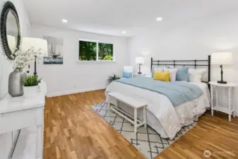 Primary bedroom retreat