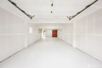 HUGE garage