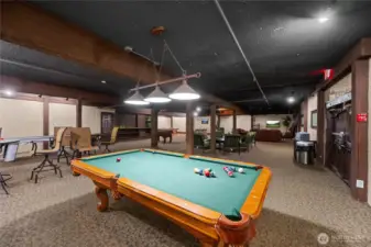 Clubhouse on lower floor has lots of fun activities and sitting areas!