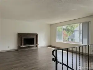 Upstairs Living Room with Southern Exposure