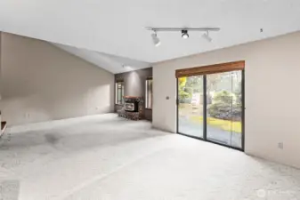 Dining room of kitchen