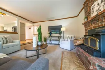 Whether you're in the kitchen or the family room, you are together with your friends, family and guests.