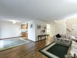 Extended living room area.