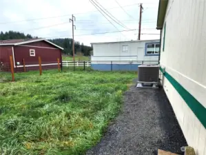 Large lot with yard space and a heat pump for cozy winter nights and cool summer days