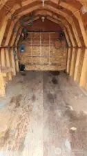 Barn interior