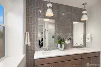 Photos of the Kinney model home for illustration purposes only & are not of the Kinney available for purchase. Home selections will vary.