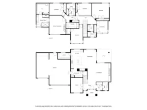 Floorplan for both levels