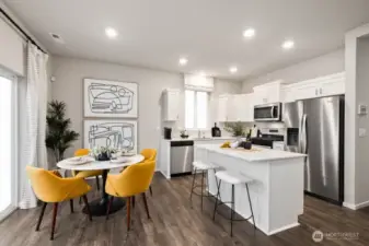 Fridge is an Optional feature.Photo is representational. Actual home is under construction. Colors, details and finishes will vary. See site agent for details.