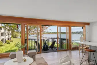 Slide open the doors and let the fresh breeze roll in, as birdsong fills the air and nature comes alive right before your eyes.