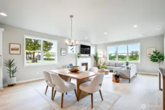 Photographs are for illustrative purposes only. Features, finishes, interior/exterior colors, landscaping and floorplan shown may vary from actual homes built.