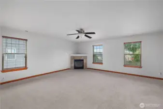 Primary with fireplace