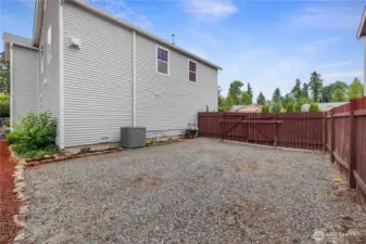 RV parking and wired for generator