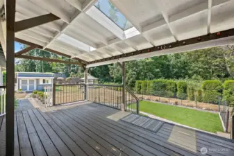 LARGE back deck