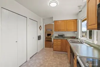 Large Pantry with Lots of Storage
