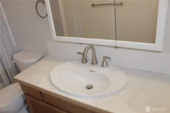 Main bathroom upstairs.