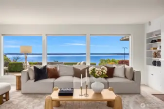 Big open dayrooms with big views...all opening to the outdoor patio.  Magical.