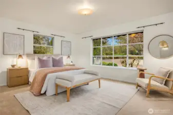 Second bedroom on the main floor.