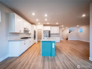 LOOKING BACK FROM THE DINING AREA...