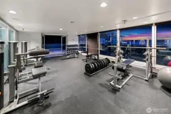 fitness center on level 5