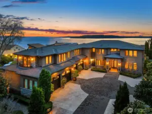 Welcome to this prestigious estate home perfectly perched above the Puget Sound with full unobstructed western views. This impeccable home brings you the highest quality construction with attention to every detail.