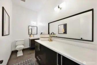 2nd level half bath