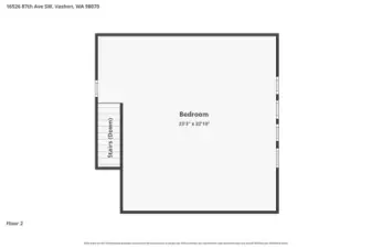 Second Floor Floor Plan