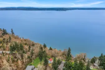 Mountain View Community Club takes care of the private road and manages the water system.