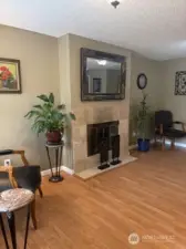 Formal Entry leads to Large Inviting living room