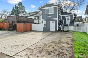 Rear of Building with Alley Access