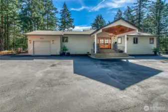 Enter 192 Osprey Lane, just minutes to the Golf Course and about half way between the ferry and Eastsound Village.