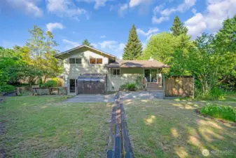 Large Backyard Play Area