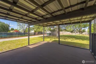 Covered Deck